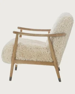 Uniqka Lina - Fauteuil en bois massif