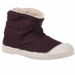 Discount Bensimon Lowboots Fourrées prune