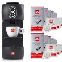 New Illy Machine ESE noire + 12x18 dosettes E.S.E Torréfaction Classique
