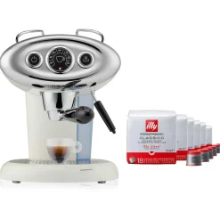 Outlet Illy Machine X7.1 Iperespresso blanche + 6x18 capsules Iperespresso Classico