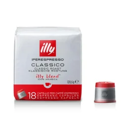 Outlet Illy Machine X7.1 Iperespresso blanche + 6x18 capsules Iperespresso Classico