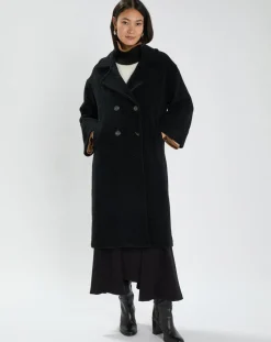 Femme Lauren Vidal Manteau Aska noir