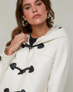 Femme L'Armoire de Suzette Manteau Capucine écru