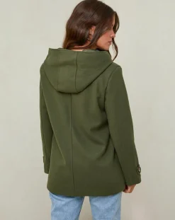 Femme L'Armoire de Suzette Manteau Capucine kaki