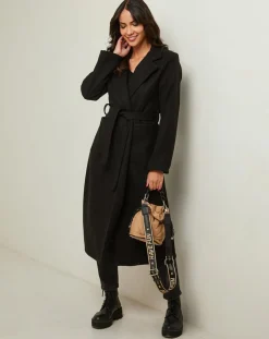 Outlet L'Armoire de Suzette Manteau Capucine noir