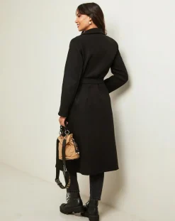 Outlet L'Armoire de Suzette Manteau Capucine noir