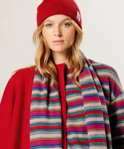 Clearance Rodier Manteau Dolorès 100% laine evasé rouge