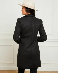 Femme Alice & Charlotte Manteau en Laine mélangée Bérénice noir