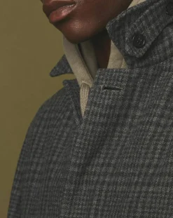 Hot Hartford Manteau en Laine mélangée Calvin gris/charcoal