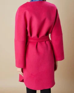 Femme Belair Manteau en Laine mélangée Mika rose