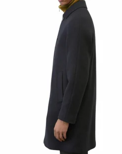 Homme Marc O'Polo Manteau en Laine mélangée raglan noir