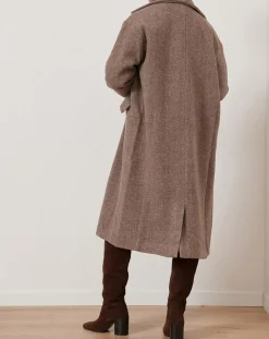 Sale Garance Paris Manteau en Laine mélangée Travis mocha
