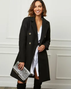 Femme L'Armoire de Suzette Manteau en Laine mélangée Zoe noir