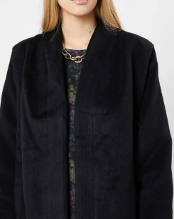 Discount Molly Bracken Manteau façon peignoir noir