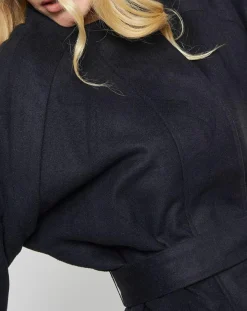 Femme Karl Marc John Manteau Livia ample noir