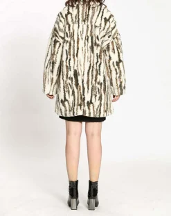 Femme See u Soon Manteau Nora blanc/khaki