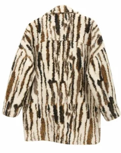 Femme See u Soon Manteau Nora blanc/khaki