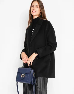 Femme Assuili Manteau Sandra noir