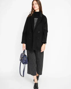 Femme Assuili Manteau Sandra noir