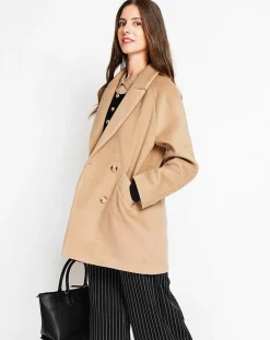 Sale Assuili Manteau Sandra nougat