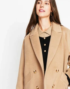 Sale Assuili Manteau Sandra nougat
