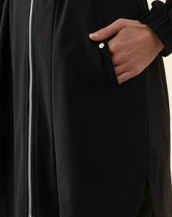 Online Indies Manteau Utica noir