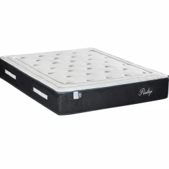 Bellecour Matelas Mémoire de forme Privilège anthracite/blanc - 180x200 cm