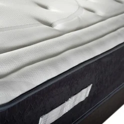 Clearance Bellecour Matelas Mémoire de forme Privilège anthracite/blanc - 160x200 cm