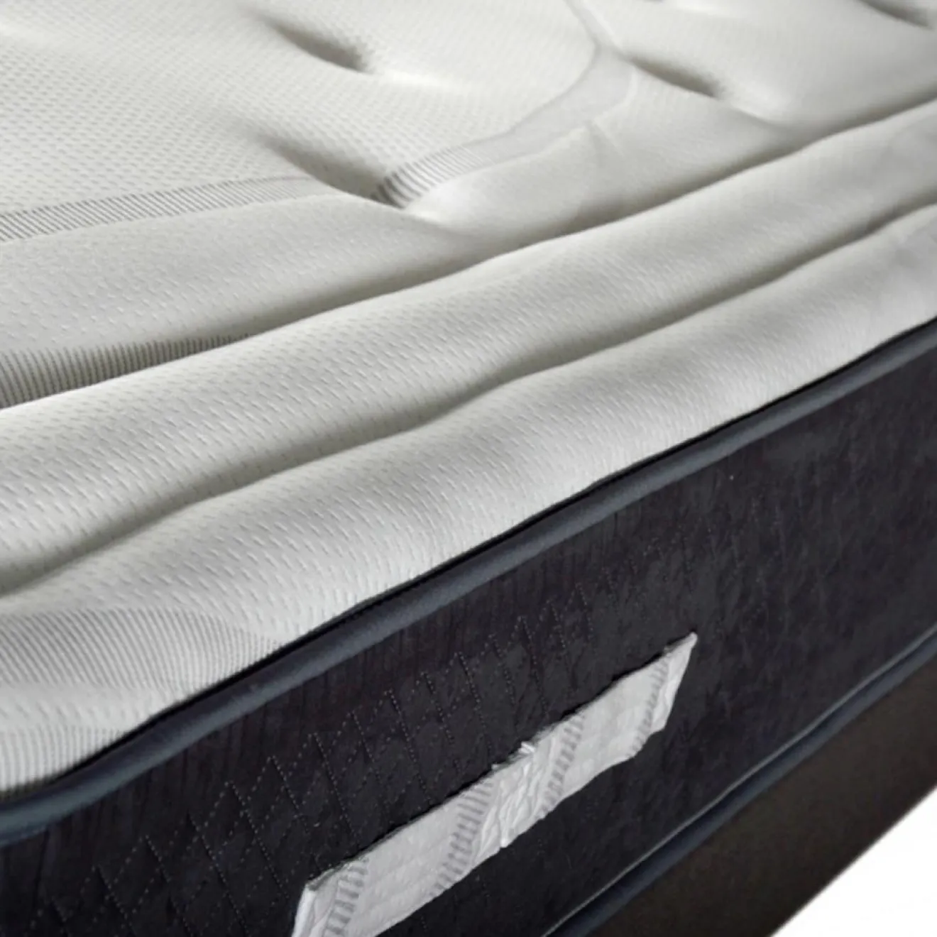 Online Bellecour Matelas Mémoire de forme Privilège anthracite/blanc - 90x200 cm