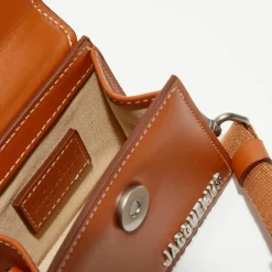 Femme Jacquemus Mini sac à main en Cuir Le Chiquito marron - 12x6 cm