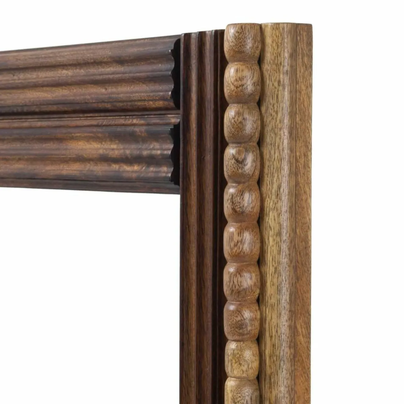 Outlet Bois & Chiffons Miroir exotique Manguier Ramon Naturel - 80x4x100 cm