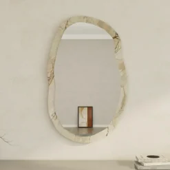 Discount Homitis Miroir Lossa ephèse/marbre - 52x86x2.2 cm