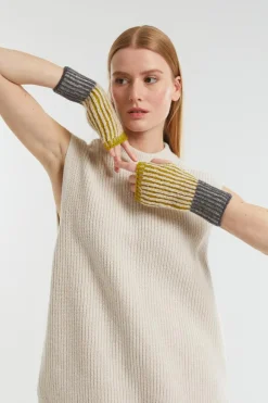 Femme Mapoesie Mitaines Alfred Moutarde