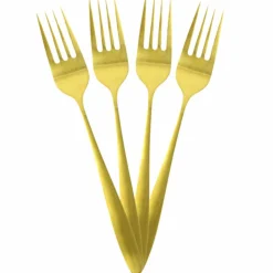 Home Deco Factory Ménagère dorée - 16 pièces