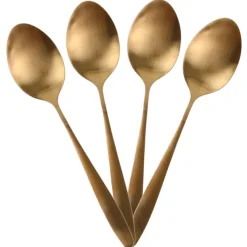 The Home Déco Factory Ménagère dorée - 16 pièces