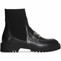 Liu-Jo Mocassins Cora en Cuir noirs - Talon 4.5 cm