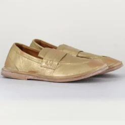 Discount MOMA Mocassins en Cuir dorés