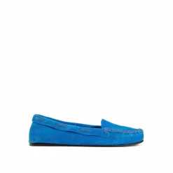 Outlet The Row Mocassins en cuir Mabel bleus