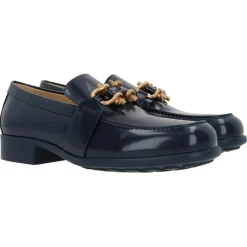 Femme Bottega Veneta Mocassins en Cuir Monsieur noirs
