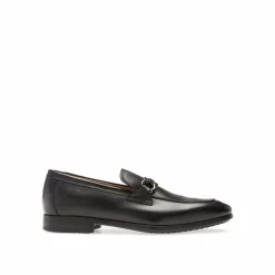 Discount Salvatore Ferragamo Mocassins en cuir noirs