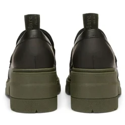 Femme Marc O'Polo Mocassins en Cuir semelle épaisse noirs