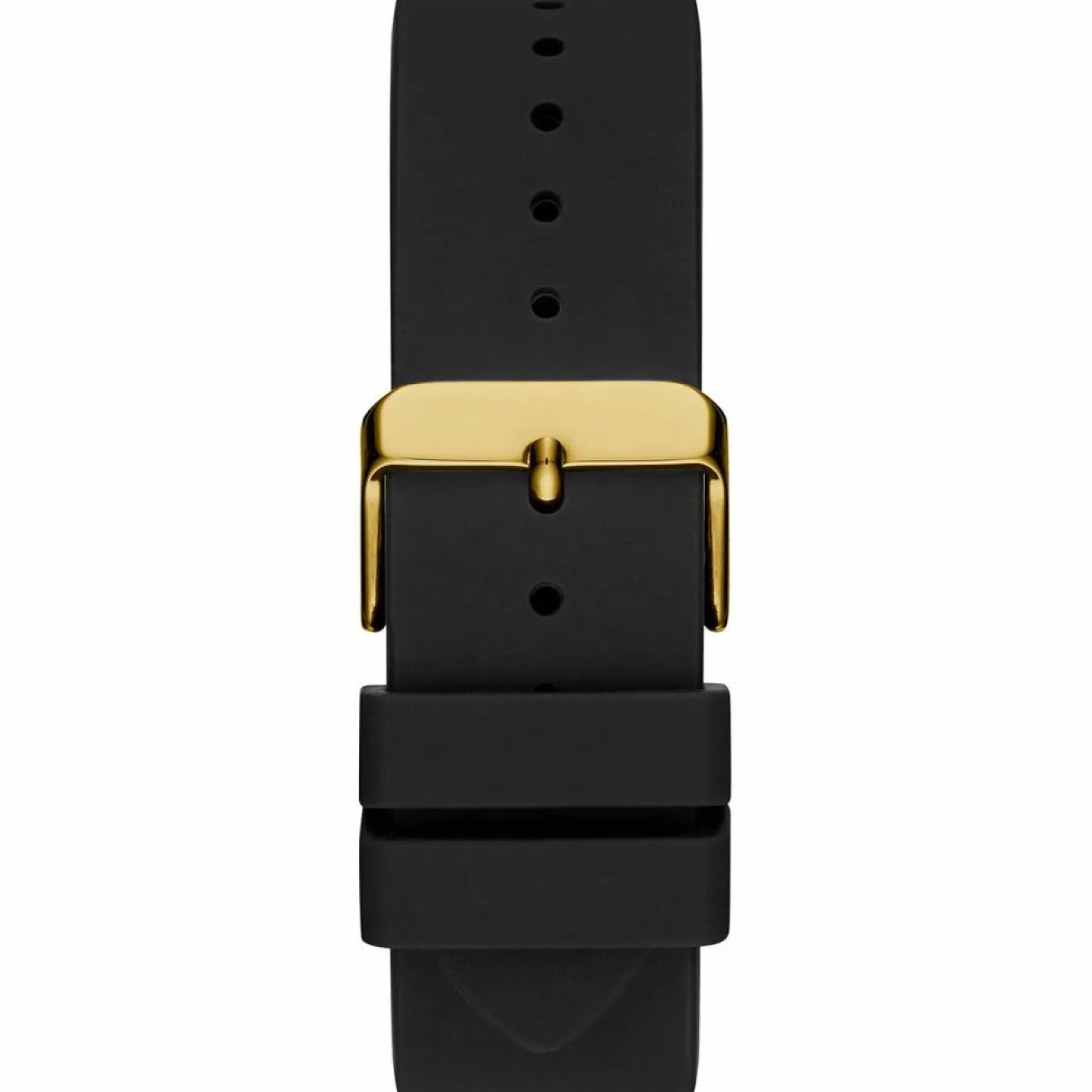 Homme Guess Montre Automatique Homme Bolt en Silicone noire