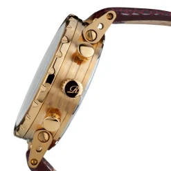 Homme Richtenburg Montre automatique Homme en Cuir Newport marron