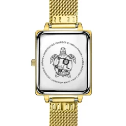 Femme Amelia Parker Montre Femme Boracay en Acier dorée