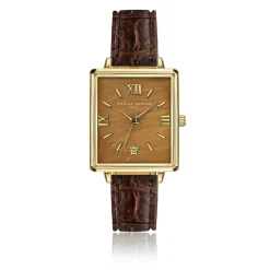 Sale Amelia Parker Montre Femme Boracay en Cuir marron