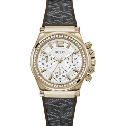 Guess Montre Femme Charisma en Silicone marron