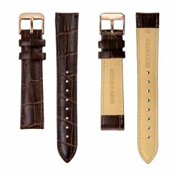 Femme Amelia Parker Montre Femme Classique en Cuir marron