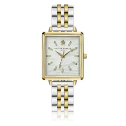 Amelia Parker Montre Femme Desert en Acier doré/argenté