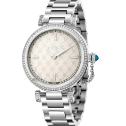 Femme Baldinini Montre Femme en Acier & cristaux Swarovski Dona argentée