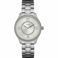 Femme Guess Montre Femme en Acier argentée